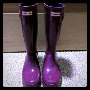 Hunter short women's rain boots